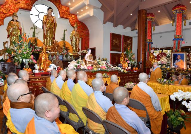 Chùa Đức Viên, San Jose (Hoa Kỳ) Tổ Chức Trang Nghiêm Lễ Tưởng Niệm Lần Thứ 21 Sư Bà Tọa Chủ Thích Đàm Lựu