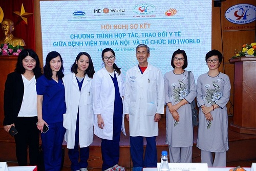 Tổng Kết Chương Trình “Hợp Tác Chương Trình Mổ Tim Trẻ Em Với Tổ Chức MD1WORDL  Lần 2 (MT2)”