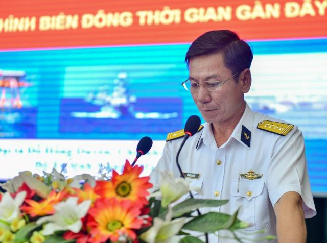 TT. Nhật Từ thăm cán bộ Bộ Tư lệnh Vùng 2 Hải quân