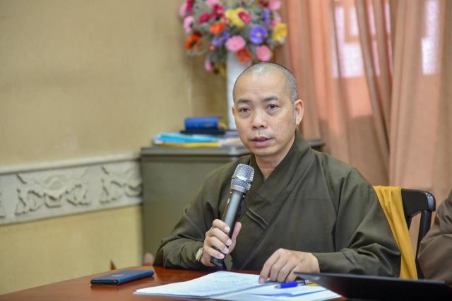 HVPGVN tại TP. HCM: Chuẩn bị cho kỳ thi tuyển sinh cử nhân Phật học khóa XV