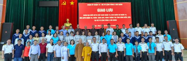 TT. Nhật Từ thăm cán bộ Bộ Tư lệnh Vùng 2 Hải quân