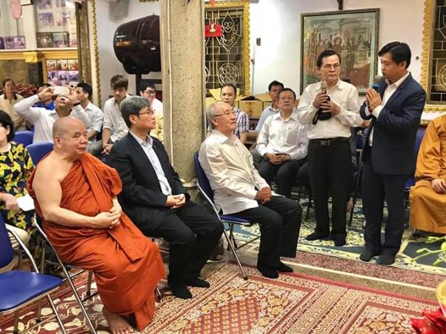 TP. Hồ Chí Minh: Chùa Phổ Minh họp mặt kỷ niệm 53 năm thiết lập quan hệ ngoại giao Việt Nam - Campuchia