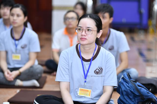 Khi người trẻ tham dự khóa tu