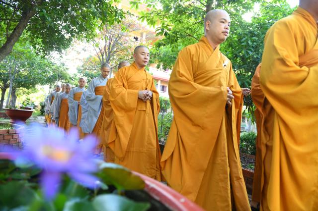 Lễ tác pháp an cư kết hạ tại trường hạ Học viện Phật giáo Việt Nam tại TP. HCM