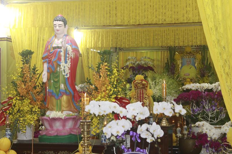 Đồng Tháp: Các đoàn phúng viếng lễ tang cố Đại lão Hòa thượng Thích Thiện Huệ