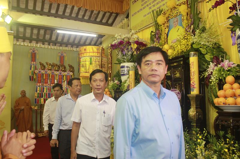 Đồng Tháp: Các đoàn phúng viếng lễ tang cố Đại lão Hòa thượng Thích Thiện Huệ