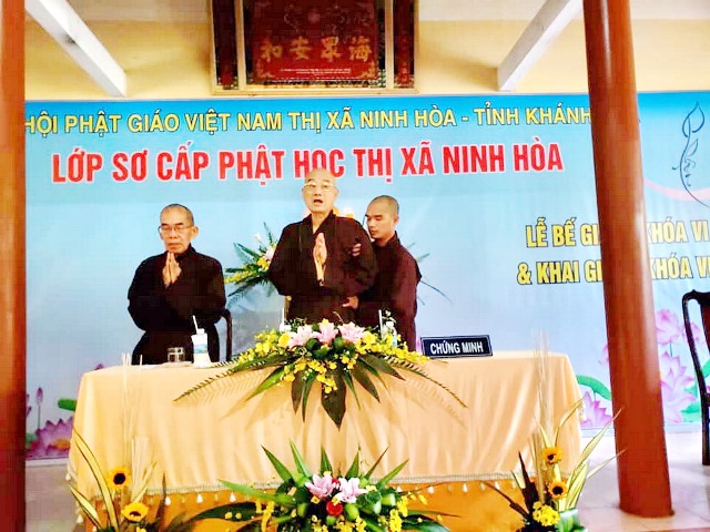 Lớp SCPH Ninh Hòa kết khóa VI, khai khóa VII