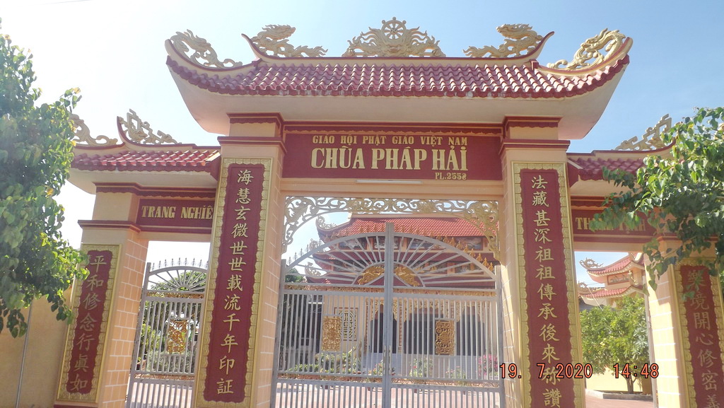 Ban TTXH Phật giáo Ninh Hòa cúng dường trường hạ