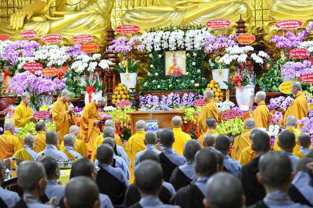Chùa Giác Ngộ: Lễ Tưởng niệm 28 năm ngày viên tịch của HT. Thích Thiện Huệ