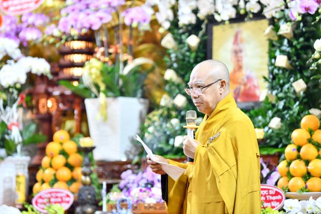 Chùa Giác Ngộ: Lễ Tưởng niệm 28 năm ngày viên tịch của HT. Thích Thiện Huệ