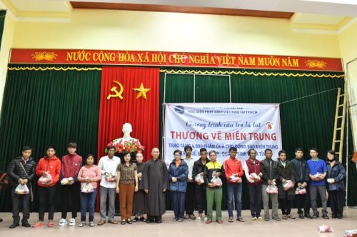 Tổng Kết Chương Trình Cứu Trợ Lũ Lụt  “Thương Về Miền Trung” (C262) Và “Miền Trung - Triệu Con Tim Hướng Về” (C263)
