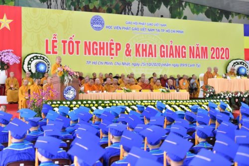 Quỹ ĐPNN Ủng Hộ 1.8 Tỷ Cứu Trợ Lũ Lụt Miền Trung Nhân Lễ Tốt Nghiệp – Khai Giảng Học Viện PGVN Tp.HCM Năm 2020