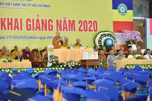Quỹ ĐPNN Ủng Hộ 1.8 Tỷ Cứu Trợ Lũ Lụt Miền Trung Nhân Lễ Tốt Nghiệp – Khai Giảng Học Viện PGVN Tp.HCM Năm 2020