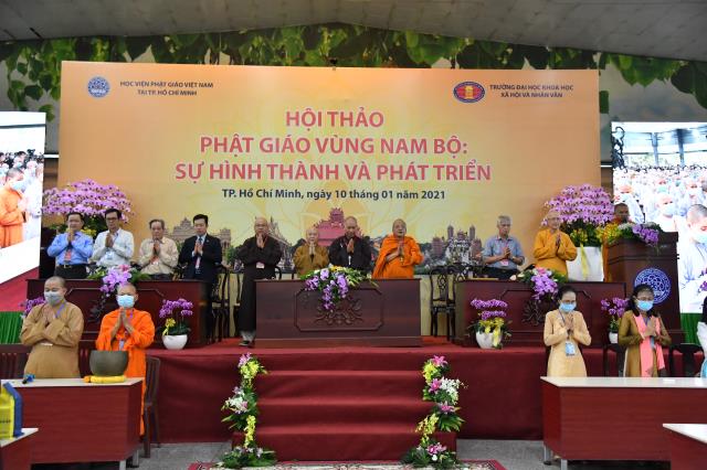 TP.HCM: Lễ bế mạc Hội thảo khoa học Phật giáo Nam bộ