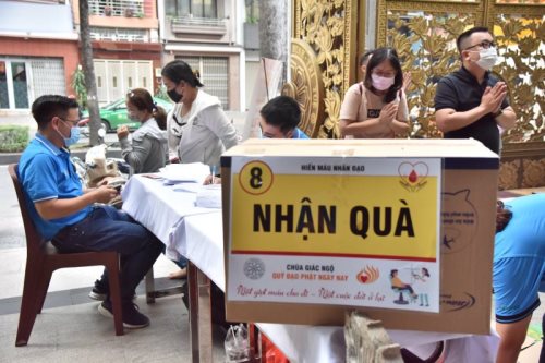 Chùa Giác Ngộ: 342 Người Tham Gia Hiến Máu Nhân Đạo Lần Thứ 41 (HM41)