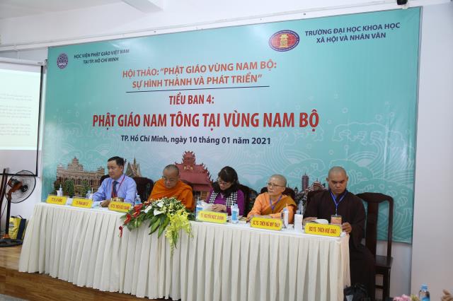Phiên làm việc của 05 tiểu ban trong Hội thảo &#039;Phật giáo vùng Nam bộ: Sự hình thành và phát triển&quot;
