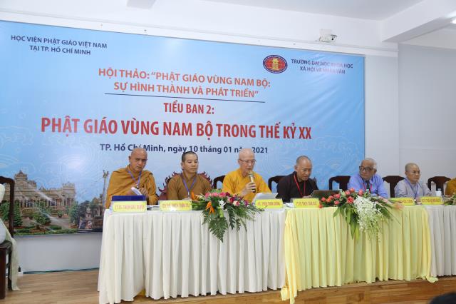 Phiên làm việc của 05 tiểu ban trong Hội thảo &#039;Phật giáo vùng Nam bộ: Sự hình thành và phát triển&quot;