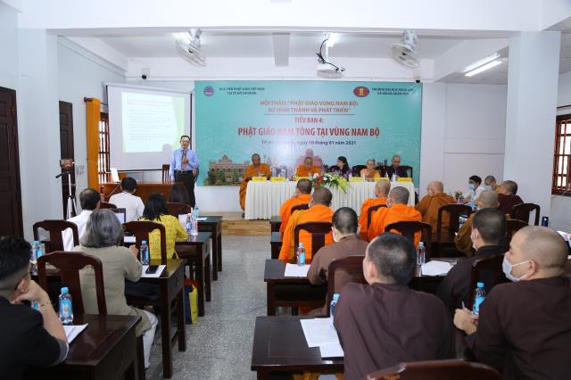 Phiên làm việc của 05 tiểu ban trong Hội thảo &#039;Phật giáo vùng Nam bộ: Sự hình thành và phát triển&quot;