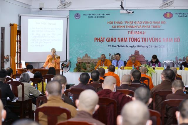 Phiên làm việc của 05 tiểu ban trong Hội thảo &#039;Phật giáo vùng Nam bộ: Sự hình thành và phát triển&quot;
