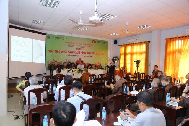 Phiên làm việc của 05 tiểu ban trong Hội thảo &#039;Phật giáo vùng Nam bộ: Sự hình thành và phát triển&quot;
