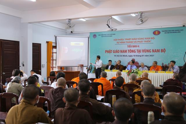 Phiên làm việc của 05 tiểu ban trong Hội thảo &#039;Phật giáo vùng Nam bộ: Sự hình thành và phát triển&quot;