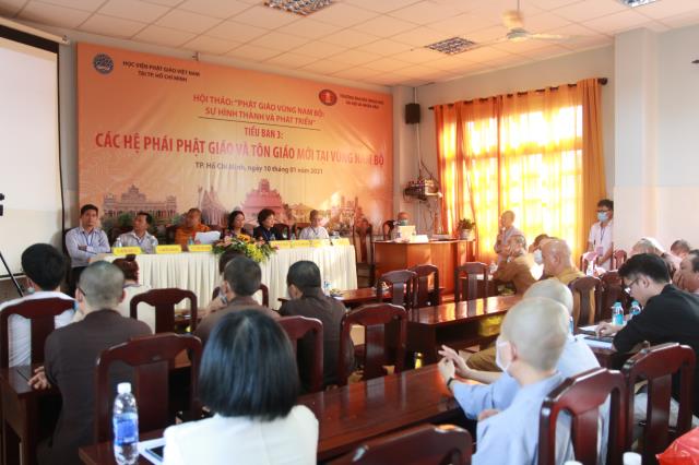 Phiên làm việc của 05 tiểu ban trong Hội thảo &#039;Phật giáo vùng Nam bộ: Sự hình thành và phát triển&quot;
