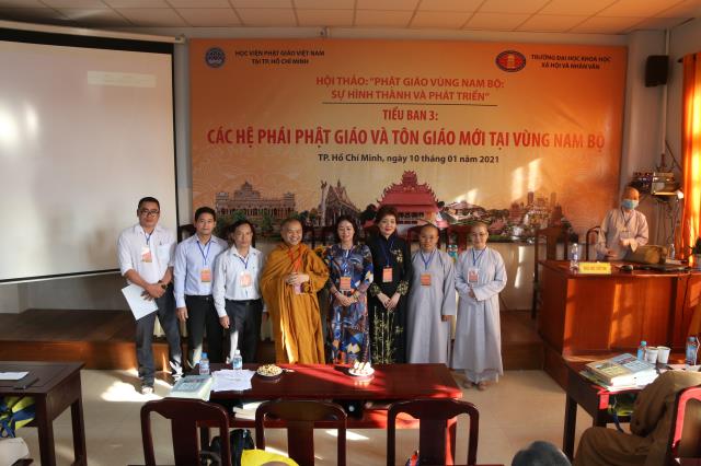 Phiên làm việc của 05 tiểu ban trong Hội thảo &#039;Phật giáo vùng Nam bộ: Sự hình thành và phát triển&quot;