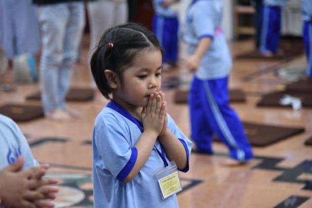 Chơi vui, học tốt trong khóa tu Búp Sen Từ Bi