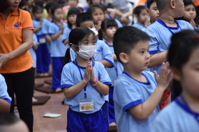 Chơi vui, học tốt trong khóa tu Búp Sen Từ Bi