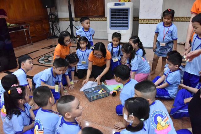 Chơi vui, học tốt trong khóa tu Búp Sen Từ Bi