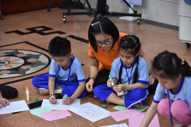 Chơi vui, học tốt trong khóa tu Búp Sen Từ Bi