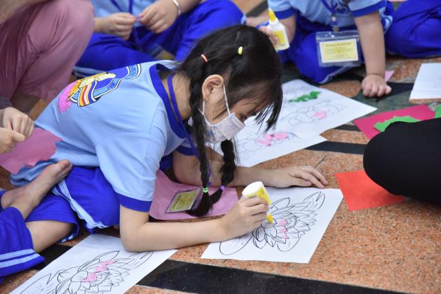 Chơi vui, học tốt trong khóa tu Búp Sen Từ Bi
