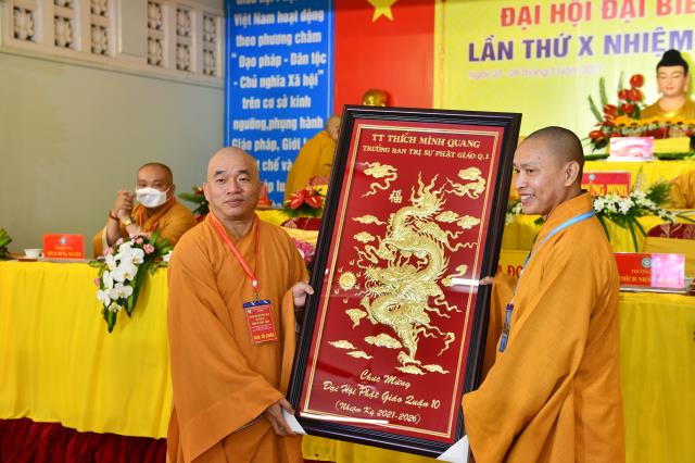 TP.HCM: Đại hội Đại biểu Phật giáo Quận 10 lần thứ X (nhiệm kỳ 2021 - 2026)