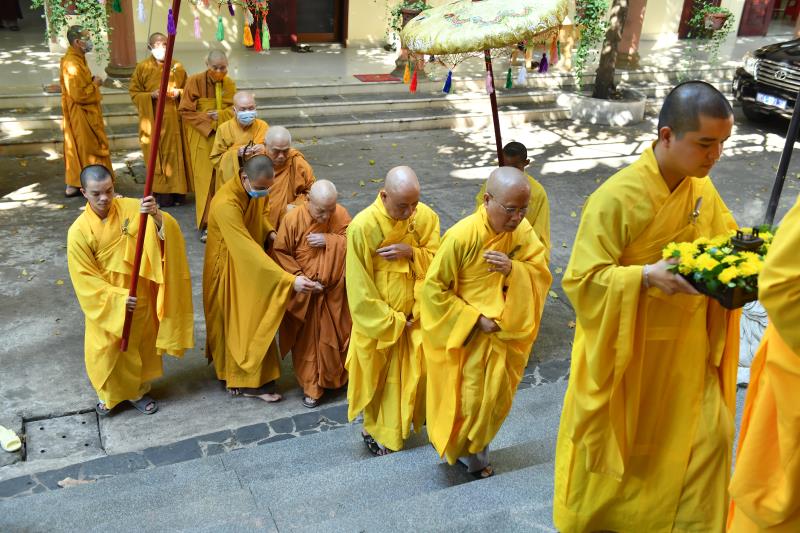 TP.HCM: Lễ thắp hương tưởng niệm của Hòa thượng Bổn sư của HT. Thích Minh Châu