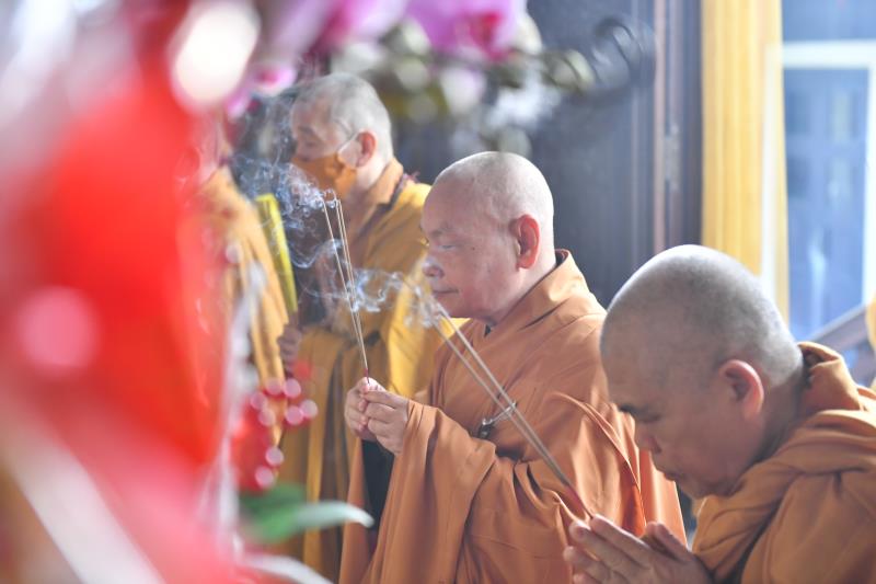 TP.HCM: Lễ thắp hương tưởng niệm của Hòa thượng Bổn sư của HT. Thích Minh Châu