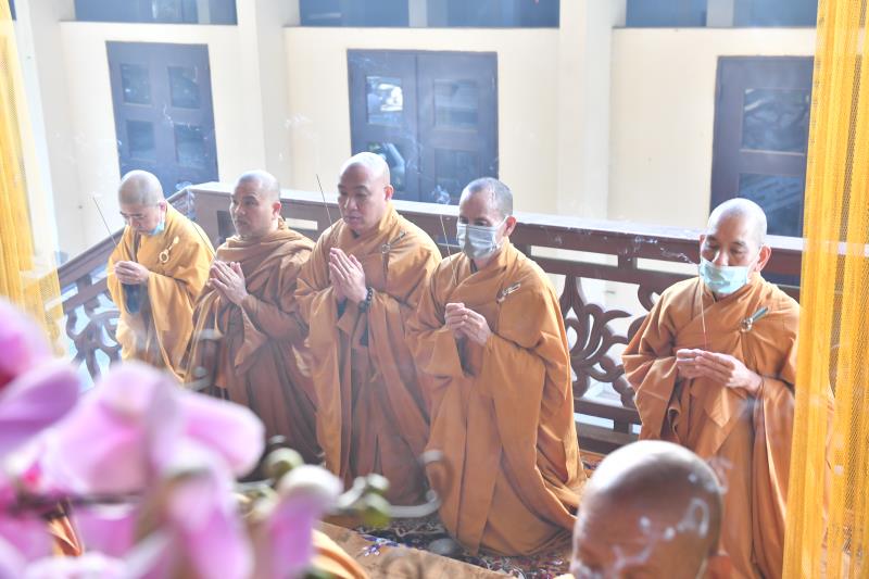 TP.HCM: Lễ thắp hương tưởng niệm của Hòa thượng Bổn sư của HT. Thích Minh Châu