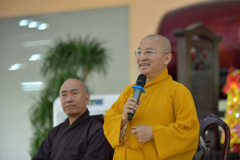Lễ tất niên 2020 tại HVPGVN tại TP.HCM: An lạc để trở về trú xứ