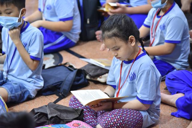 Chơi vui, học tốt trong khóa tu Búp Sen Từ Bi