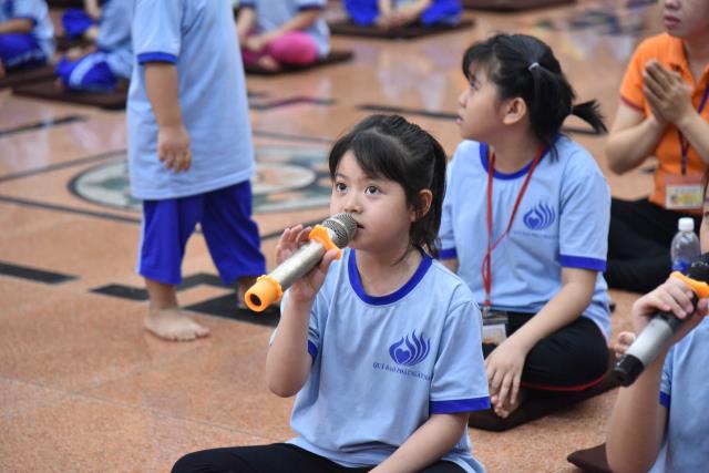 Chơi vui, học tốt trong khóa tu Búp Sen Từ Bi
