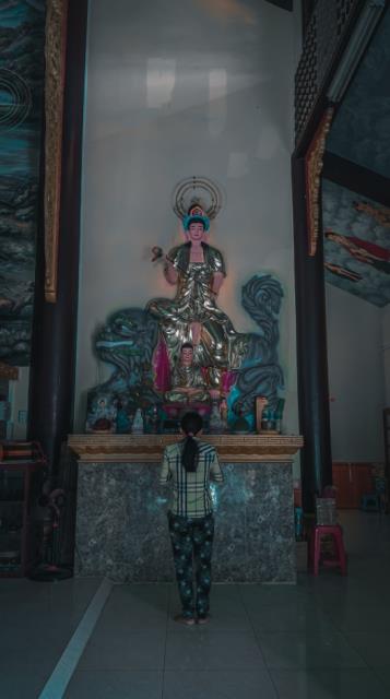 Một thoáng bình yên chùa Vạn Linh, Long An