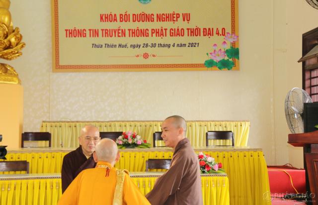Công tác chuẩn bị Khóa Bồi dưỡng nghiêp vụ Thông tin Truyền thông Phật giáo thời 4.0