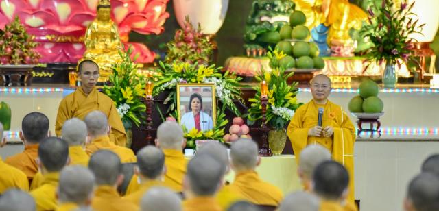 TP.HCM: Trang nghiêm Lễ tưởng niệm Tiến sĩ - Bác sĩ Mukti Bhatnagar tại Học viện Phật giáo Việt Nam