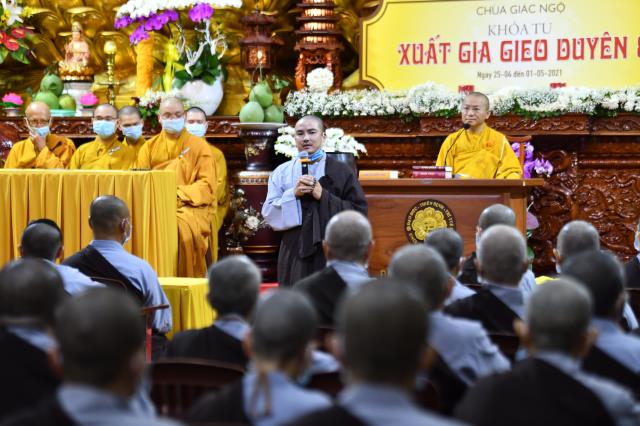 Lễ bế mạc khóa tu Xuất Gia Gieo Duyên lần 8 tại chùa Giác Ngộ