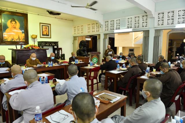 TP.HCM: Cuộc họp đầu tiên của Ban trị sự GHPGVN Quận 10 (nhiệm kỳ 2021 - 2026)