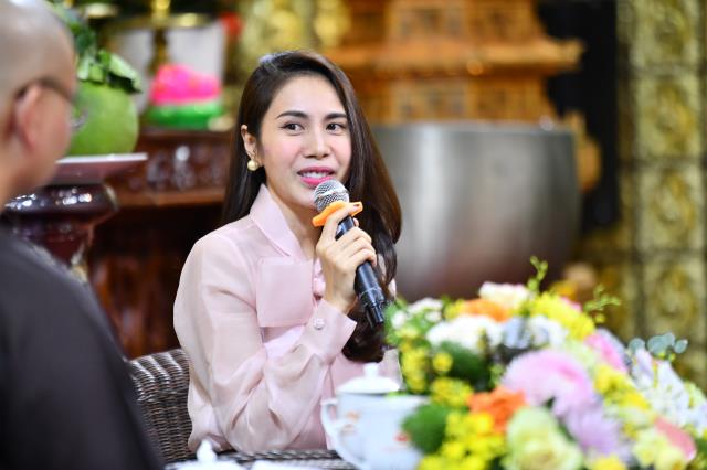 Khóa tu Tuổi Trẻ Hướng Phật: Khách mời ca sĩ Thủy Tiên với Talk show “Vì sao tôi theo đạo Phật”