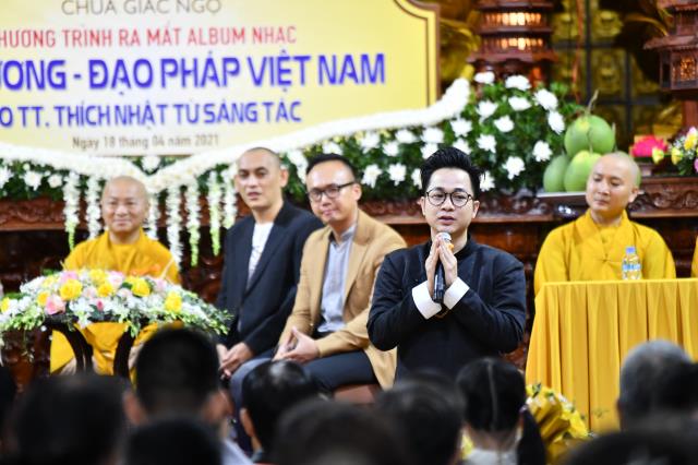 TP.HCM: Lễ ra mắt album nhạc “Quê hương - Đạo pháp Việt Nam” tại chùa Giác Ngộ
