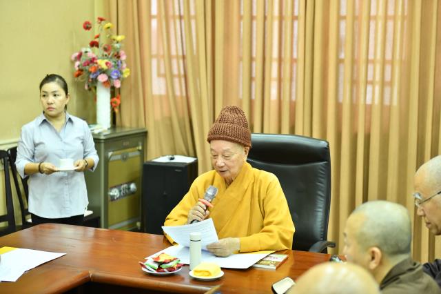 HVPGVN tại TP.HCM: Chuẩn bị tuyển sinh Cử nhân Phật học năm 2021 và bổ sung nhân sự mới