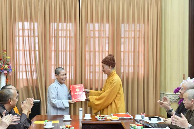 HVPGVN tại TP.HCM: Chuẩn bị tuyển sinh Cử nhân Phật học năm 2021 và bổ sung nhân sự mới