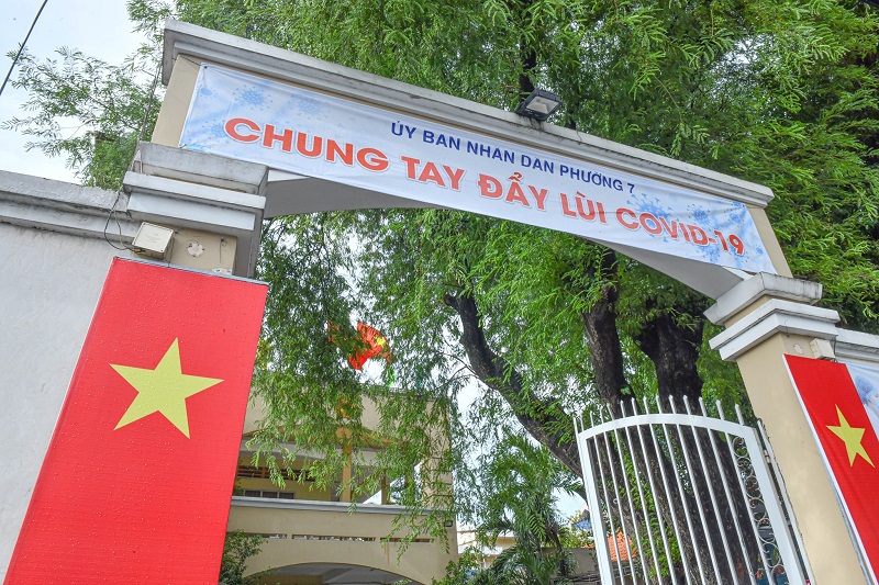 Chùa Giác Ngộ sẻ chia gian khó cùng UBND Phường 7, Quận Gò Vấp