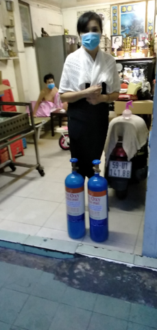 Chương trình “Đổi oxy miễn phí” của chùa Giác Ngộ lại giúp được thêm gần 300 người F0